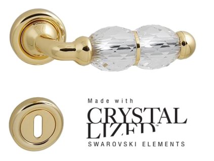 LI - CRYSTAL - R  ZLL - zlatá lesklá - pozlátená (OZ)