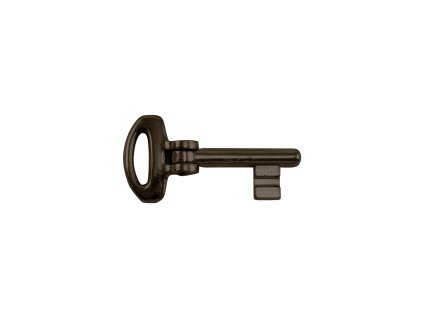 FT - Zalamovací kľúč k zámku BB 60/50 - dlhý  BRM - bronz matný (F43)
