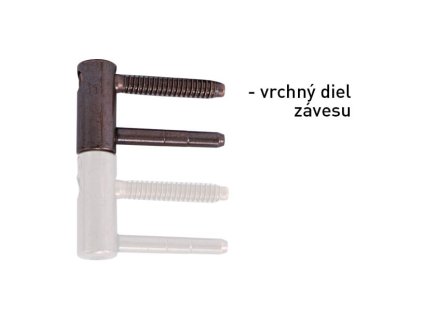OV - Pánt nastaviteľný vrchný 495/16  BRM - bronz matný