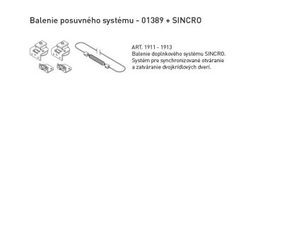 SC - Balenie doplnkového systému SINCRO