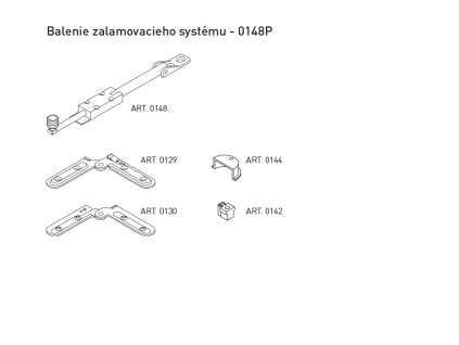 SC - Balenie pre zalamovacie dvere s falcom 40kg