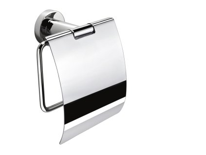 CB - BASIC B2791 - Držiak na toaletný papier s krytom CHL - chróm lesklý (CR)