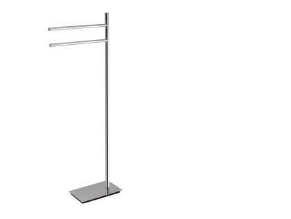 CB - SQUARE B9901 - Stojan na uteráky dvojitý  CHL - chróm lesklý (CR)