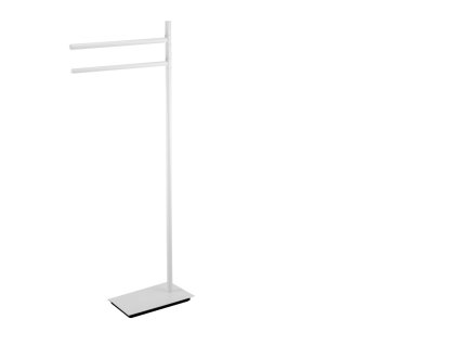 CB - SQUARE B9901 - Stojan na uteráky dvojitý  BIM - biela matná (BM)