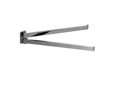 CB - LOOK B1612 - Držiak na uteráky dvojitý 33,5 cm  CHL - chróm lesklý (CR)