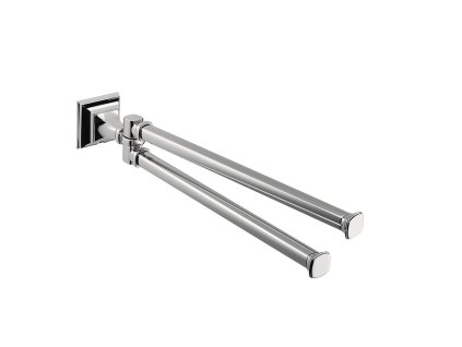 CB - PORTOFINO B3212 - Držiak na uteráky dvojitý 41,5 cm  CHL - chróm lesklý (CR)