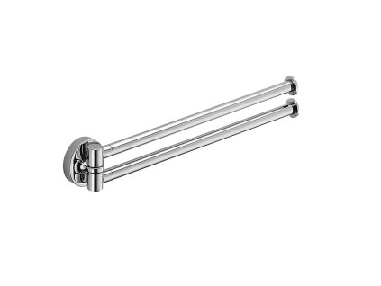 CB - PLUS W4913 - Držiak na uteráky dvojitý 34,5 cm CHL - chróm lesklý (CR)