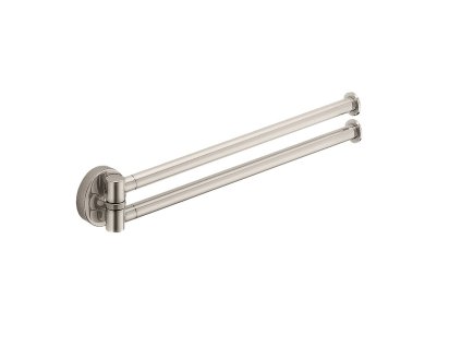 CB - PLUS W4913 - Držiak na uteráky dvojitý 34,5 cm NEM PVD - nerez matná (HPS/SS)