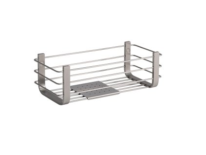 CB - PORTA OGGETTI B9632 - Košík do sprchy/vane s podložkou 27 cm  NEM PVD - nerez matná (HPS/SS)