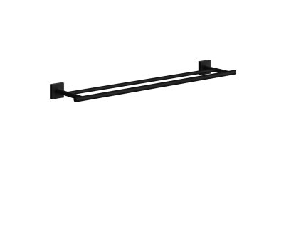 SO - HOUSE RB3364 - Držiak na uteráky dvojitý 64,8 cm  CIM - čierna matná