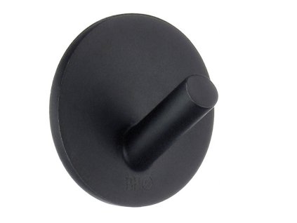 SO - BB - BB1080/4 - Samolepiaci vešiak na uterák mini  CIM - čierna matná