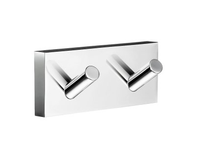 SO - HOUSE RK356 - VEŠIAK DVOJITÝ d. 90mm OC  CHL - chróm lesklý