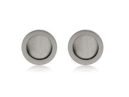 SAB - Set na posuvné dvere Hooky ZERO R bez otvoru  NIM.LL - nikel matný (ONS)