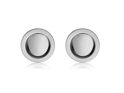 SAB - Set na posuvné dvere Hooky ZERO R bez otvoru  CHL - chróm lesklý (OCL)