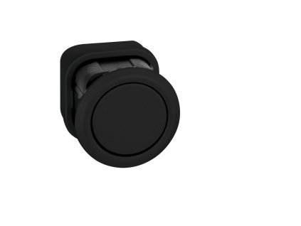 PR - Úchytka PUSH - R  CIM - čierna matná (E228)