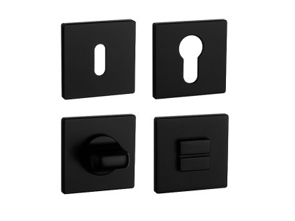 AS - ROZETA - HR 5S  CIM - čierna matná (BK)