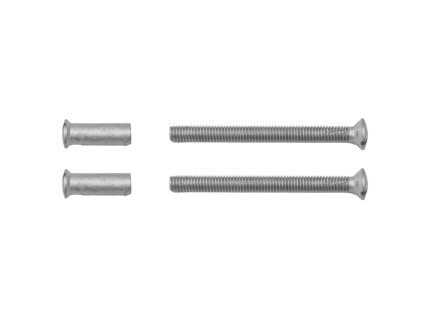 MPK -  set skrutiek s protikusom M4 x 45 mm  CHM - chróm matný
