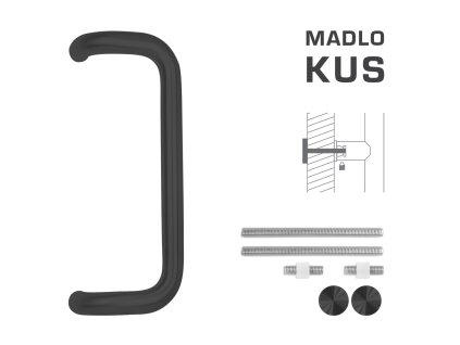 FT - MADLO kód K38 Ø 32 mm UN ks  CIM - čierna matná (FNO)