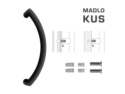 FT - MADLO kód K39 Ø 32 mm SP ks  CIM - čierna matná (FNO)