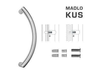 FT - MADLO kód K39 Ø 32 mm SP ks  NEM - nerez matná (F60)