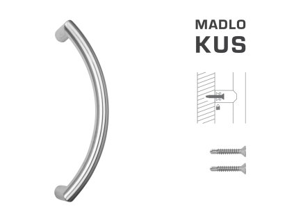 FT - MADLO kód K39 Ø 32 mm ST ks  NEM - nerez matná (F60)