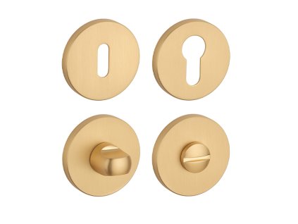 AT - ROZETA - R 7S  ZLM - zlatá matná (GOLD SATIN)