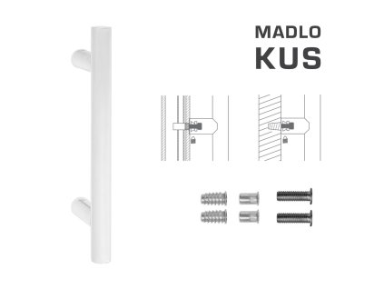 FT - MADLO kód K00 Ø 25 mm SP ks  BIM - biela matná (FBO)