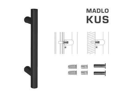 FT - MADLO kód K00 Ø 25 mm SP ks  CIM - čierna matná (FNO)