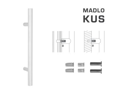 FT - MADLO kód K00 Ø 30 mm SP ks  BIM - biela matná (FBO)