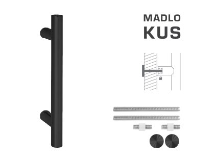 FT - MADLO kód K00 Ø 25 mm UN ks  CIM - čierna matná (FNO)