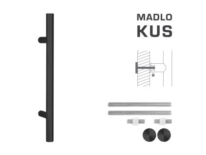 FT - MADLO kód K00 Ø 30 mm UN ks  CIM - čierna matná (FNO)