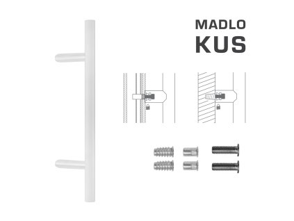 FT - MADLO kód K10 Ø 30 mm SP ks  BIM - biela matná (FBO)