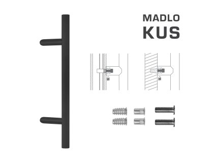FT - MADLO kód K10 Ø 30 mm SP ks  CIM - čierna matná (FNO)