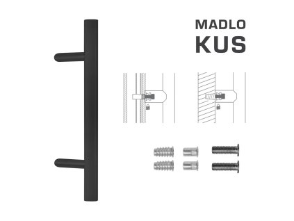 FT - MADLO kód K10 Ø 35 mm SP ks  CIM - čierna matná (FNO)