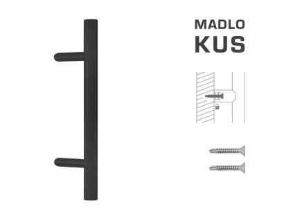 FT - MADLO kód K10 Ø 35 mm ST ks  CIM - čierna matná (FNO)