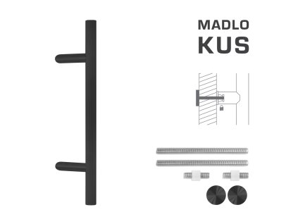 FT - MADLO kód K10 Ø 30 mm UN ks  CIM - čierna matná (FNO)