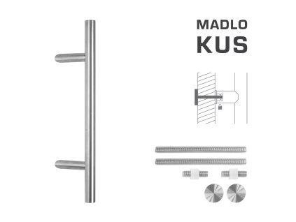 FT - MADLO kód K10 Ø 30 mm UN ks  NEM - nerez matná (F60)