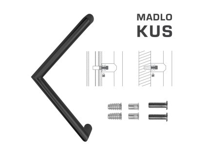 FT - MADLO kód K14 Ø 30 mm SP ks  CIM - čierna matná (FNO)