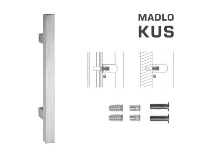FT - MADLO kód K31 25x25 mm SP ks  NEM - nerez matná (F60)