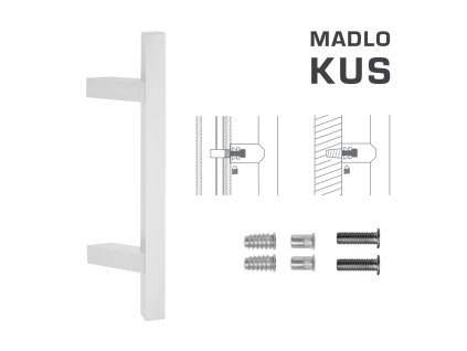 FT - MADLO kód K31Z 25x25 mm SP ks  BIM - biela matná (FBO)