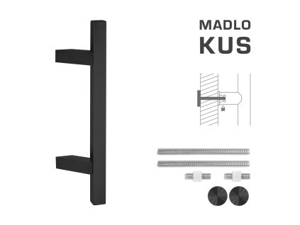 FT - MADLO kód K31Z 25x25 mm UN ks  CIM - čierna matná (FNO)