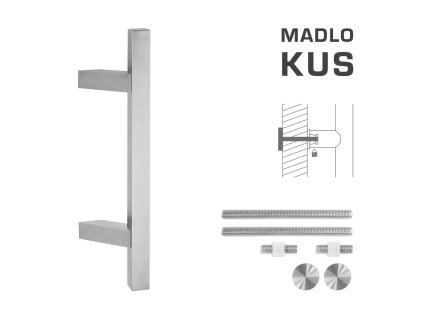 FT - MADLO kód K31Z 25x25 mm UN ks  NEM - nerez matná (F60)