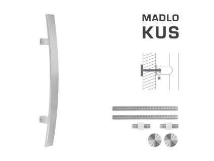 FT - MADLO kód K41C 40x10 mm UN ks  NEM - nerez matná (F60)