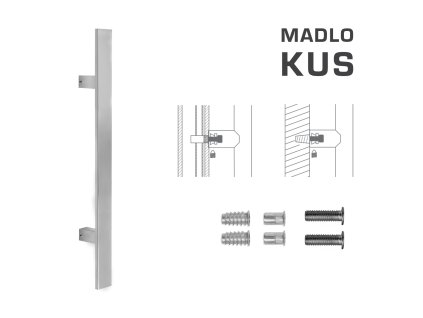FT - MADLO kód K41S 40x10 mm SP ks  NEM - nerez matná (F60)