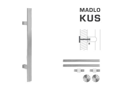 FT - MADLO kód K41S 40x10 mm UN ks  NEM - nerez matná (F60)