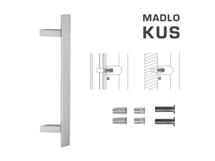 FT - MADLO kód K41Z 40x10 mm SP ks  NEM - nerez matná (F60)