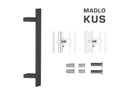 FT - MADLO kód K41Z 40x10 mm SP ks  CIM - čierna matná (FNO)