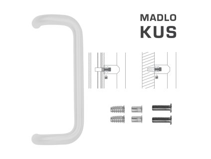 FT - MADLO kód K38 Ø 32 mm SP ks  BIM - biela matná (FBO)