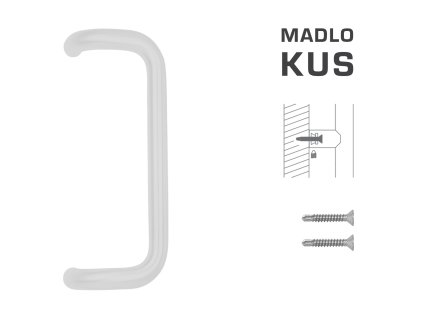 FT - MADLO kód K38 Ø 32 mm ST ks  BIM - biela matná (FBO)