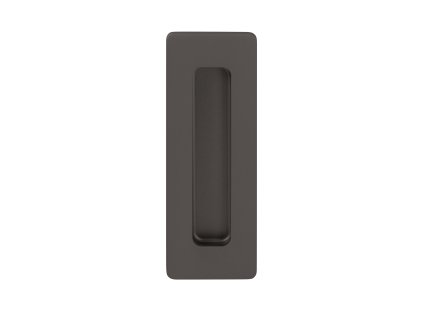 TI - Mušľa na posuvné dvere - 4181 5S - bez otvoru  GRM - grafit matný (141)